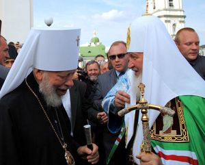 Святейший Патриарх Кирилл и Блаженнейший Митрополит Владимир