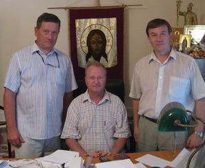 Владимир Хомяков, Алексей Сенин и Олег Кассин