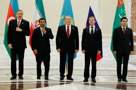 Встреча лидеров прикаспийских государств