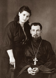Протоиерей Всеволод Кулешов с супругой
