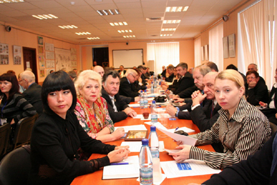 Во время работы Всеукраинской Конференции организаций российских соотечественников. Фото *Русской Правды*