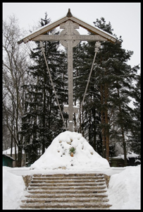 Крест на Бутовском полигоне