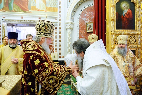Хиротония архимандрита Никодима (Вулпе) во епископа Единецкого и Бричанского