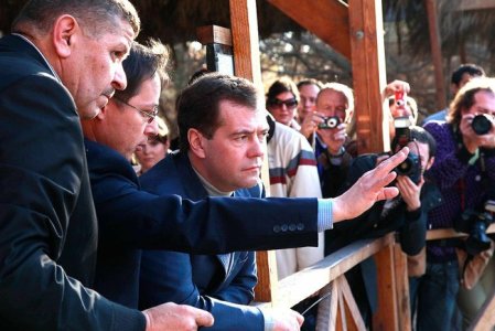 Дмитрий Медведев в Иерихоне