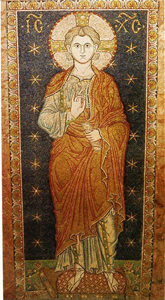 Христос Эммануил. Мозаика собора Св. Марка в Венеции