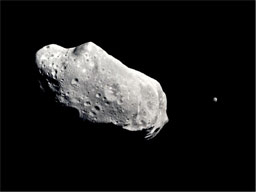 Снимок астероида Апофис, сделанный астрономами