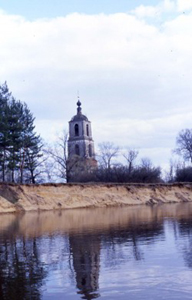 Колокольня Никольской церкви в с. Аргуново