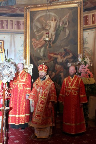 Митрополит Иларион совершил Божественную литургию в Александро-Невском соборе Таллина