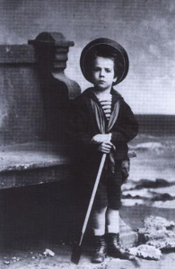 Николай Александрович в возрасте шести лет
