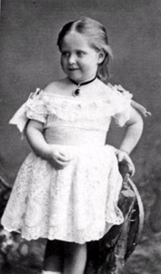 Принцесса Аликс Гессенская в возрасте 5 лет