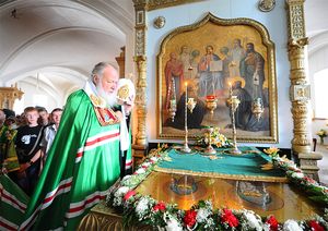 Святейший Патриарх Кирилл на Валааме