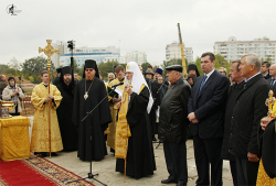 Патриарх Кирилл в Южном Бутово