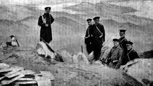 Генерал Р. И. Кондратенко руководит минными работами в Порт-Артуре
