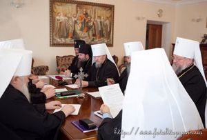 Заседание Св. Синода УПЦ МП