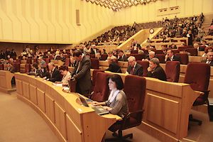заседание Новосибирского парламента