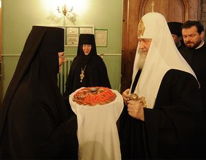 Патриарх Кирилл с визитом в Санкт-Петербурге