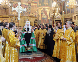 Патриарх Кирилл 2 июля 2012
