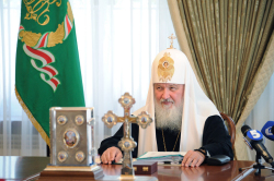 Патриарх Кирилл на заседании Св.Синода