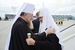 встреча Патриарха с митрополитом Варшавским Саввой