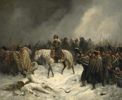 А. Нортерн Отступление Наполеона из Москвы. 1851 г.