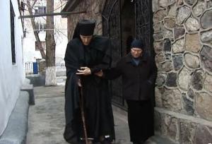 Монах Фаддей и вдова о.Игоря Розина матушка Екатерина.