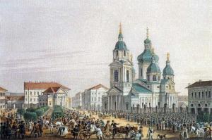 Церковь Успения Пресвятой Богородицы на Сенной площади