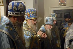 Божественная литургия накануне заседания Архиерейского Синода РПЦЗ