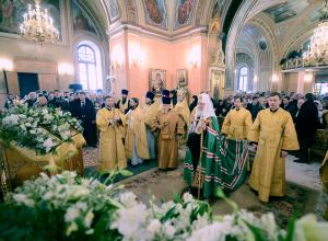 Предстоятель Русской Церкви в Покровском женском монастыре