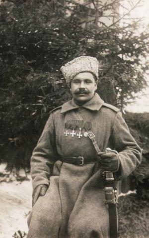 Подпрапорщик 291-го пехотного полка И.А.Артамонов