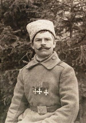 Старший унтер-офицер 291-го пехотного Трубчевского полка Ф.И.Шашкин