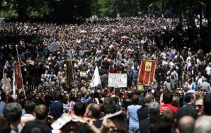 Антигейская демонстрация в Тбилиси