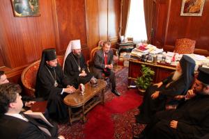 Константинопольский Патриарх принял делегацию Украинской Православной Церкви и представителей украинского государства