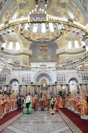 Освящение Кронштадтского Морского собора