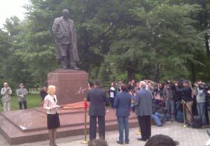 Открытие памятника Александру Твардовскому