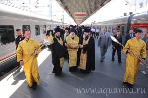 Мощи святого князя Владимира прибыли в Петербург