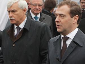 Г.С. Полтавченко и Д.А.Медведев