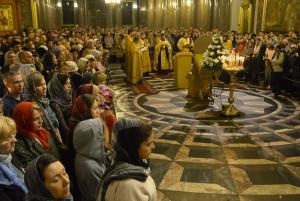 Молебен в Казанском соборе