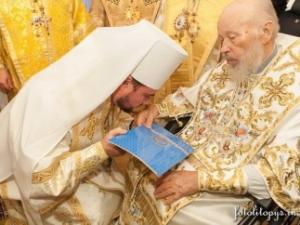 Блаженнейший митрополит Владимир возвёл в сан митрополита архиепископа Александра (Драбинко)
