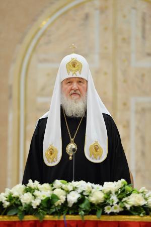 Патриарх Кирилл на съезде казачьих духовников