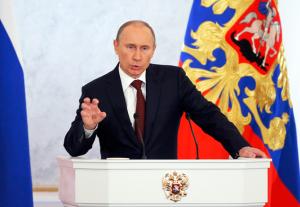 Путин оглашает послание ФС (12.12.2013)