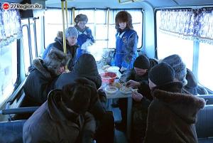 Социальный автобус для бездомных
