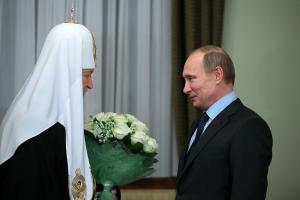 Владимир Путин поздравил Святейшего Патриарха Кирилла с 5-летием со дня интронизации на Патриарший престол