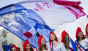 Французы против однополых браков