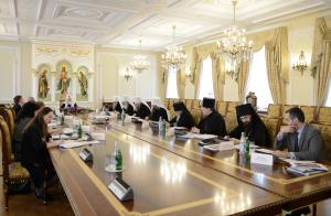 Патриарх Кирилл на пятом заседании Координационного комитета