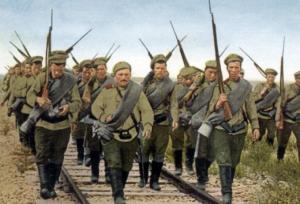 Солдаты Первой мировой