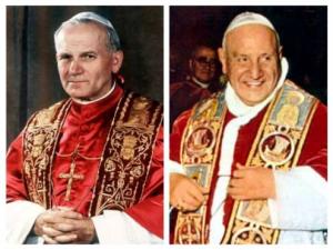 Иоанн Павел II и Иоанн XXIII
