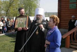 Митрополит Тульский Алексий на открытии музея Св.Матроны