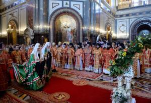 В Москве торжественно отметили тезоименитство Святейшего Патриарха Кирилла