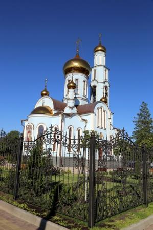 Казанский собор в украинской Горловке