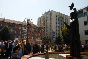 Освящение памятника Сергию Радонежскому в Белгороде